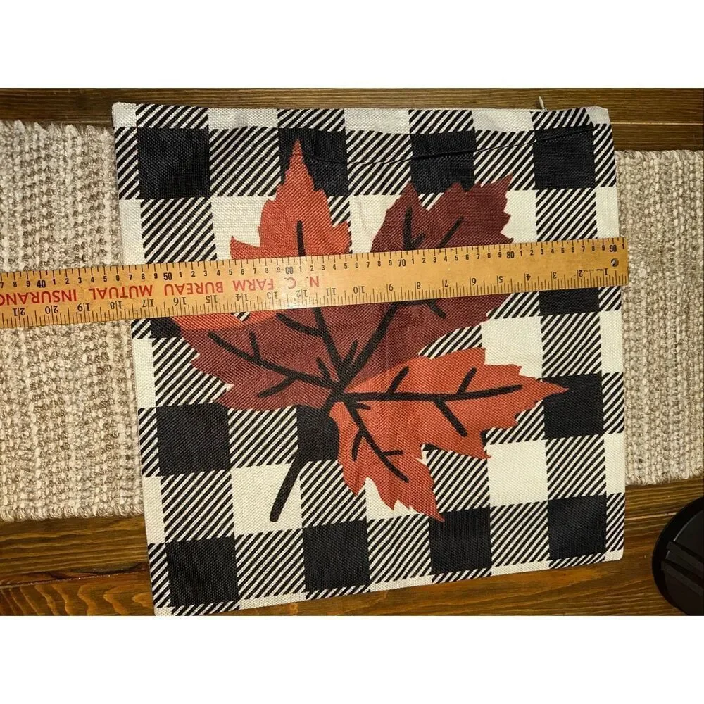Thanksgiving Pillow cover 18 inches new maple leaf